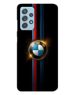 Чехол для Samsung Galaxy A23 с картинкой «BMW M-Power неон»