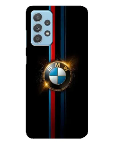 Чехол для Samsung Galaxy A23 с картинкой «BMW M-Power неон»