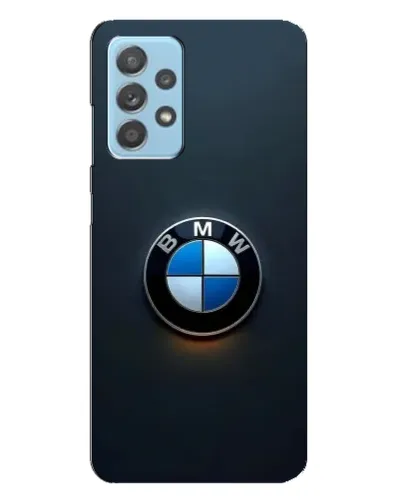 Чехол для Samsung Galaxy A23 с картинкой «Логотип BMW — минимализм»