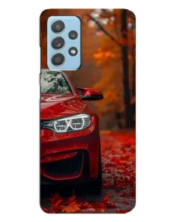 Чехол для Samsung Galaxy A23 с картинкой «Осенняя BMW M4»
