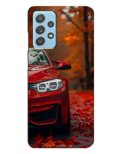 Чехол для Samsung Galaxy A23 с картинкой «Осенняя BMW M4»