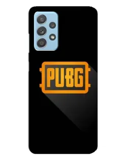 Чохол для Samsung Galaxy A23 з картинкою «PUBG — рамка лого»