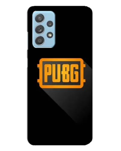 Чохол для Samsung Galaxy A23 з картинкою «PUBG — рамка лого»