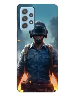 Чохол для Samsung Galaxy A23 з картинкою «PUBG — реалістичний герой»