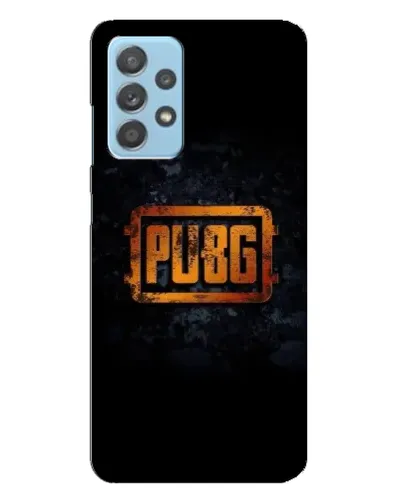 Чохол для Samsung Galaxy A23 з картинкою «PUBG — золотий логотип»