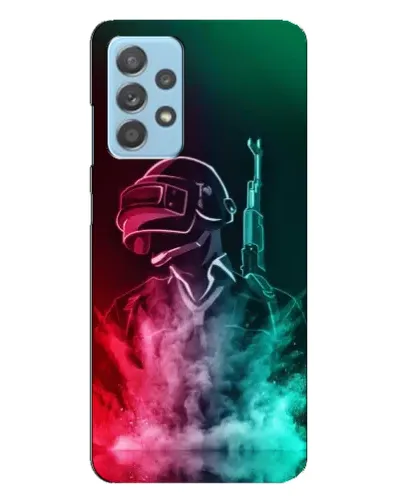 Чохол для Samsung Galaxy A23 з картинкою «PUBG — вогняний воїн»