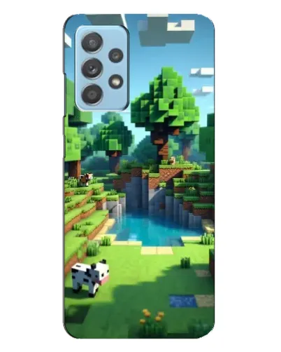Чохол для Samsung Galaxy A23 з картинкою «Minecraft літній день»