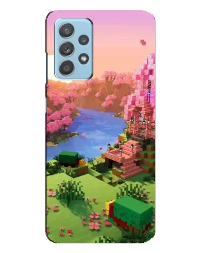 Чохол для Samsung Galaxy A23 з картинкою «Рожеве дерево Minecraft»