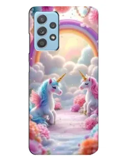 Чехол для Samsung Galaxy A23 с картинкой «Радуга и единороги» Чехол для Samsung Galaxy A23 с картинкой «Радуга и единороги»