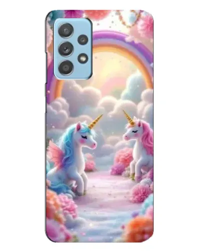 Чехол для Samsung Galaxy A23 с картинкой «Радуга и единороги» Чехол для Samsung Galaxy A23 с картинкой «Радуга и единороги»