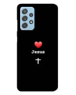 Чохол для Samsung Galaxy A23 з картинкою «Серце - Jesus» Чохол для Samsung Galaxy A23 з картинкою «Серце - Jesus»