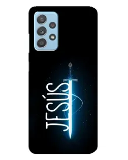 Чохол для Samsung Galaxy A23 з картинкою «Меч Духа Jesus»
