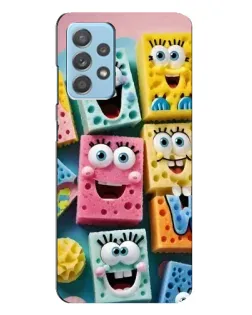 Чехол для Samsung Galaxy A23 с картинкой «Цветные губки» Чехол для Samsung Galaxy A23 с картинкой «Цветные губки»