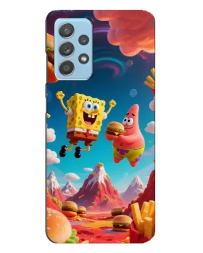 Чехол для Samsung Galaxy A23 с картинкой «Космический фастфуд» Чехол для Samsung Galaxy A23 с картинкой «Космический фастфуд»