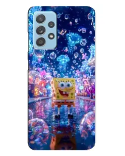 Чехол для Samsung Galaxy A23 с картинкой «Неоновый океан»