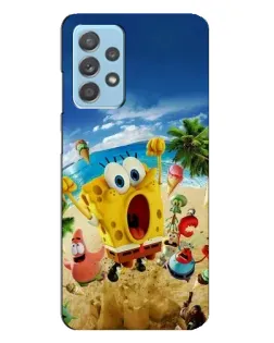 Чехол для Samsung Galaxy A23 с картинкой «Развлечения на пляже»