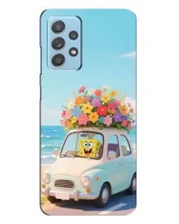 Чехол для Samsung Galaxy A23 с картинкой «Автомобильное путешествие»