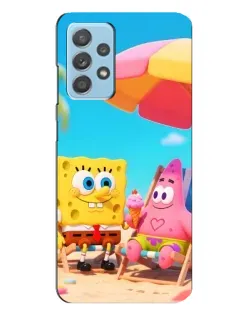Чехол для Samsung Galaxy A23 с картинкой «Отдых на пляже»