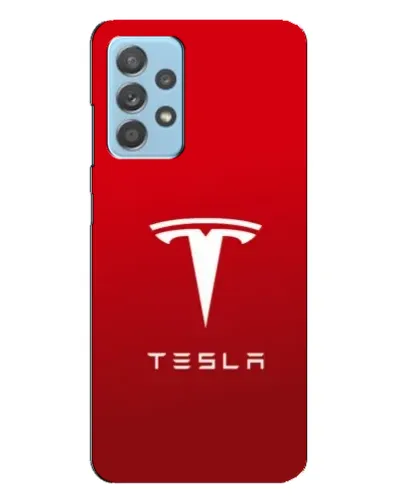 Чехол для Samsung Galaxy A23 с картинкой «Tesla Red Classic»
