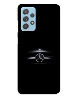 Чехол для Samsung Galaxy A23 с картинкой «Mercedes — абстрактные линии»