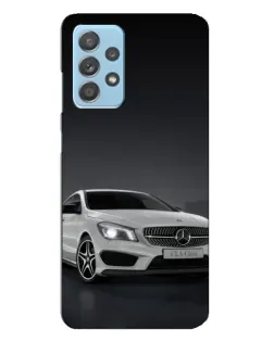 Чехол для Samsung Galaxy A23 с картинкой «Mercedes AMG GT Silver»