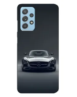 Чохол для Samsung Galaxy A23 з картинкою «Mercedes на чорному»