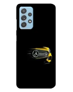 Чехол для Samsung Galaxy A23 с картинкой «Mercedes — ретро стиль»