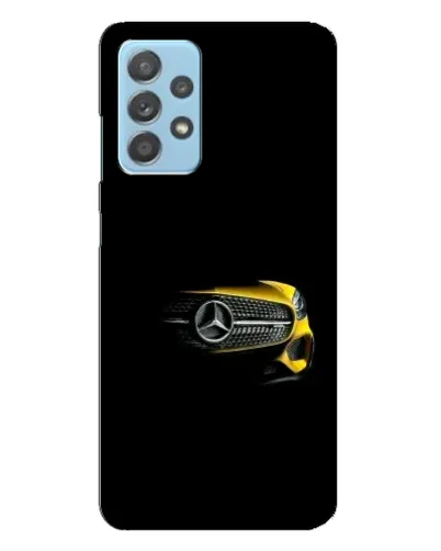 Чехол для Samsung Galaxy A23 с картинкой «Mercedes — ретро стиль»