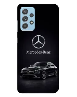 Чехол для Samsung Galaxy A23 с картинкой «Mercedes — решетка радиатора»