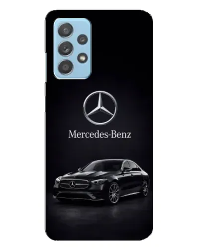 Чехол для Samsung Galaxy A23 с картинкой «Mercedes — решетка радиатора»
