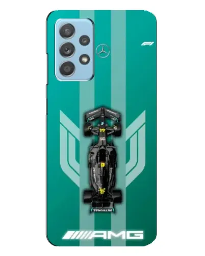 Чехол для Samsung Galaxy A23 с картинкой «Mercedes AMG Petronas»