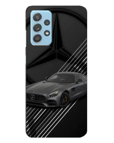 Чехол для Samsung Galaxy A23 с картинкой «Mercedes AMG — графика»