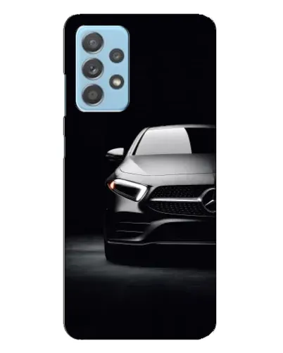 Чехол для Samsung Galaxy A23 с картинкой «Свет фар Mercedes»