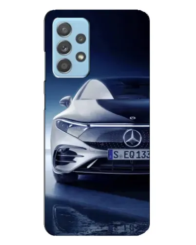 Чехол для Samsung Galaxy A23 с картинкой «Mercedes EQ — будущее»