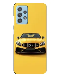 Чехол для Samsung Galaxy A23 с картинкой «Желтый Mercedes GT»