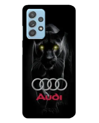 Чехол для Samsung Galaxy A23 с картинкой «Пантера и Audi»