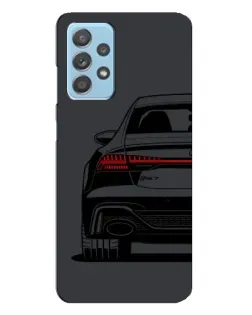 Чехол для Samsung Galaxy A23 с картинкой «Задняя часть Audi — арт»
