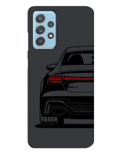 Чехол для Samsung Galaxy A23 с картинкой «Задняя часть Audi — арт»