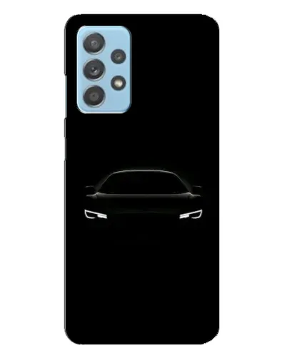 Чехол для Samsung Galaxy A23 с картинкой «Взгляд Audi в темноте»