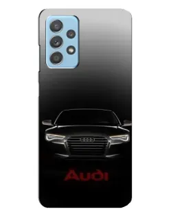Чехол для Samsung Galaxy A23 с картинкой «Audi — градиентный контур»