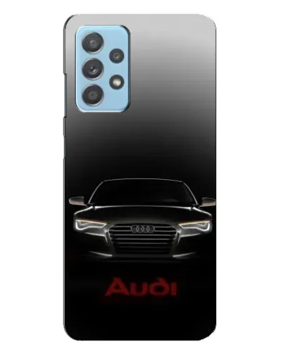 Чехол для Samsung Galaxy A23 с картинкой «Audi — градиентный контур»