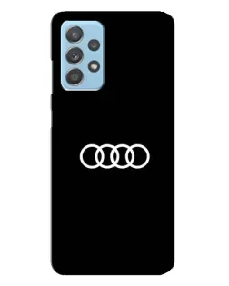 Чехол для Samsung Galaxy A23 с картинкой «Audi White Logo»