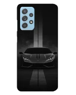 Чехол для Samsung Galaxy A23 с картинкой «Lamborghini симметрия дорог»