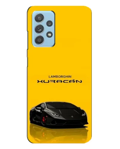 Чехол для Samsung Galaxy A23 с картинкой «Lamborghini Huracan черный»