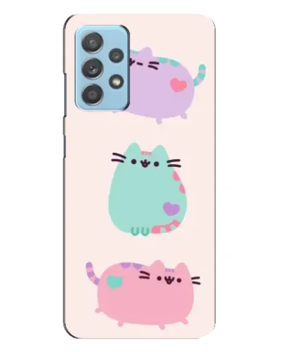 Чехол для Samsung Galaxy A23 с картинкой «Pusheen трио» Чехол для Samsung Galaxy A23 с картинкой «Pusheen трио»