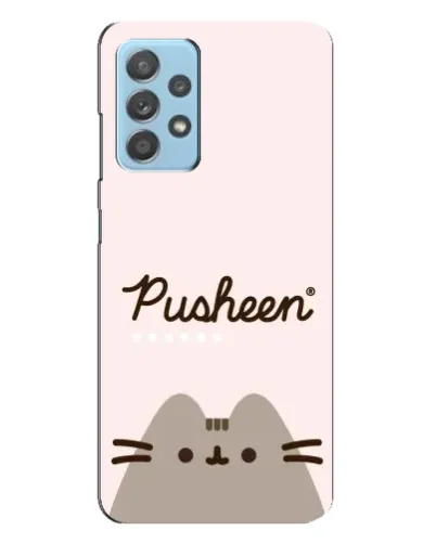 Чехол для Samsung Galaxy A23 с картинкой «Pusheen логотип» Чехол для Samsung Galaxy A23 с картинкой «Pusheen логотип»