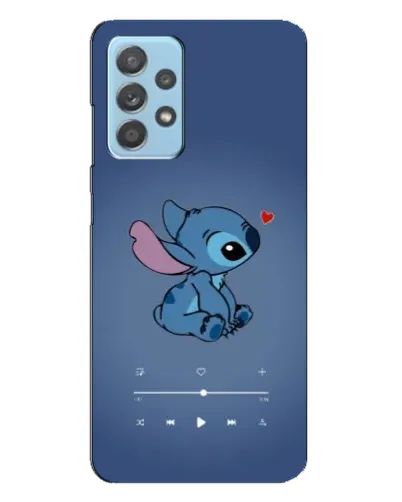 Чехол для Samsung Galaxy A23 с картинкой «Музыкальный Stitch»