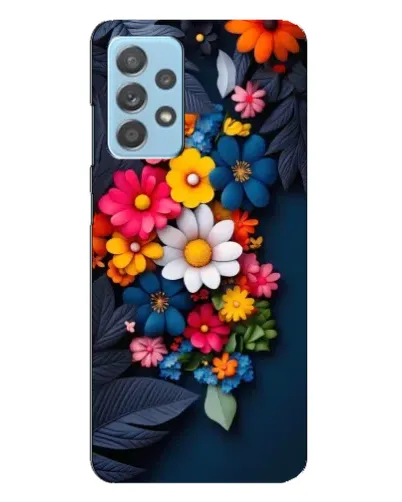 Чехол для Samsung Galaxy A23 с картинкой «Цветочная феерия»