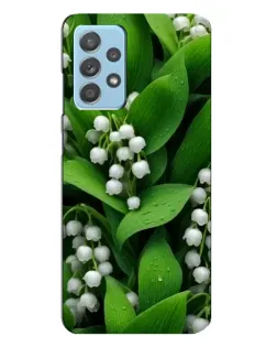 Чехол для Samsung Galaxy A23 с картинкой «Ландыши в зелени»