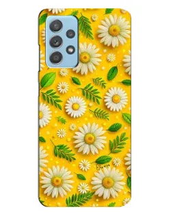 Чехол для Samsung Galaxy A23 с картинкой «Ромашковое солнце»